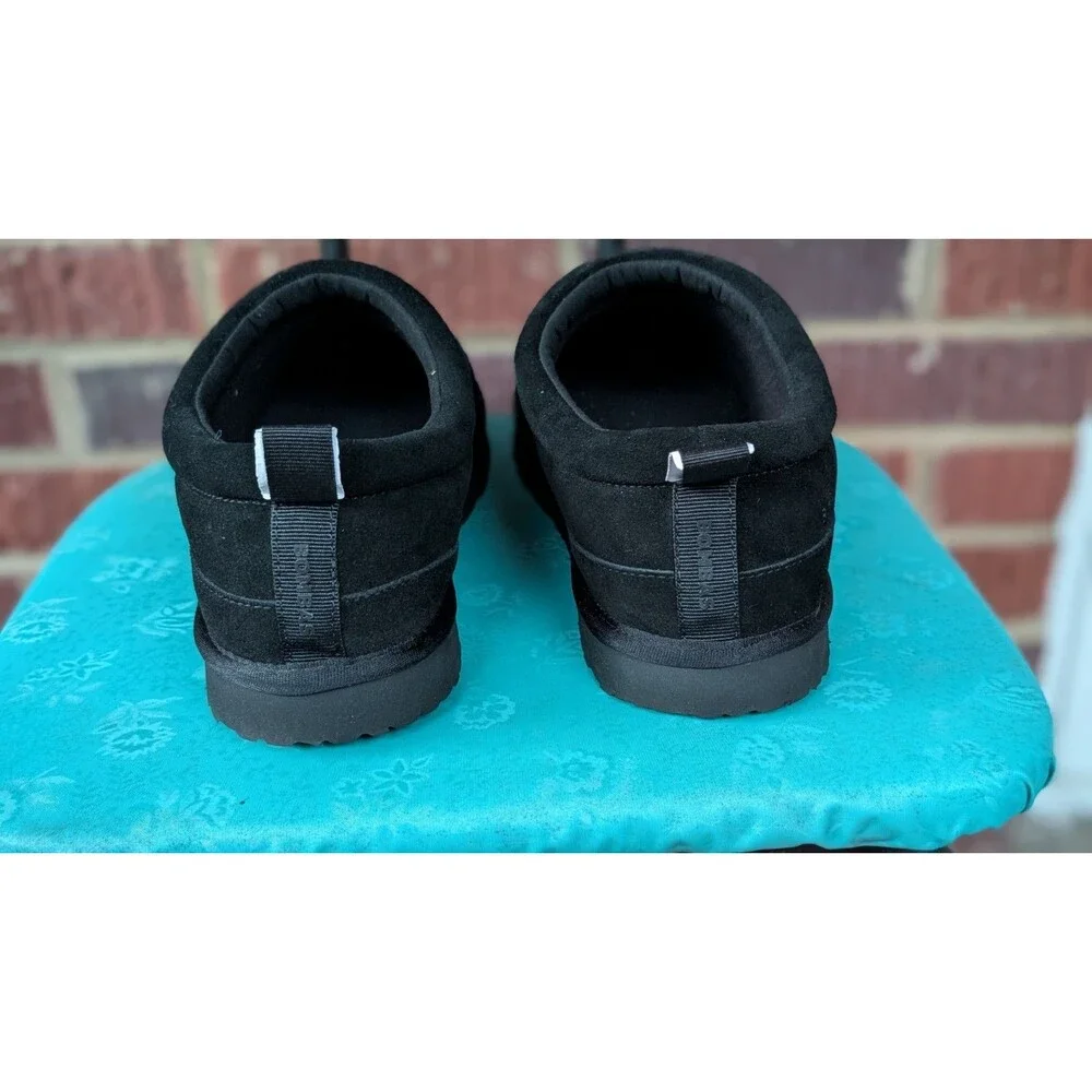 Bombas Saturday Suede Slip-On Men's Casual Shoes- Black Suede - Size 12